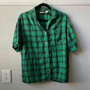 L.L. Bean vintage short sleeve button down